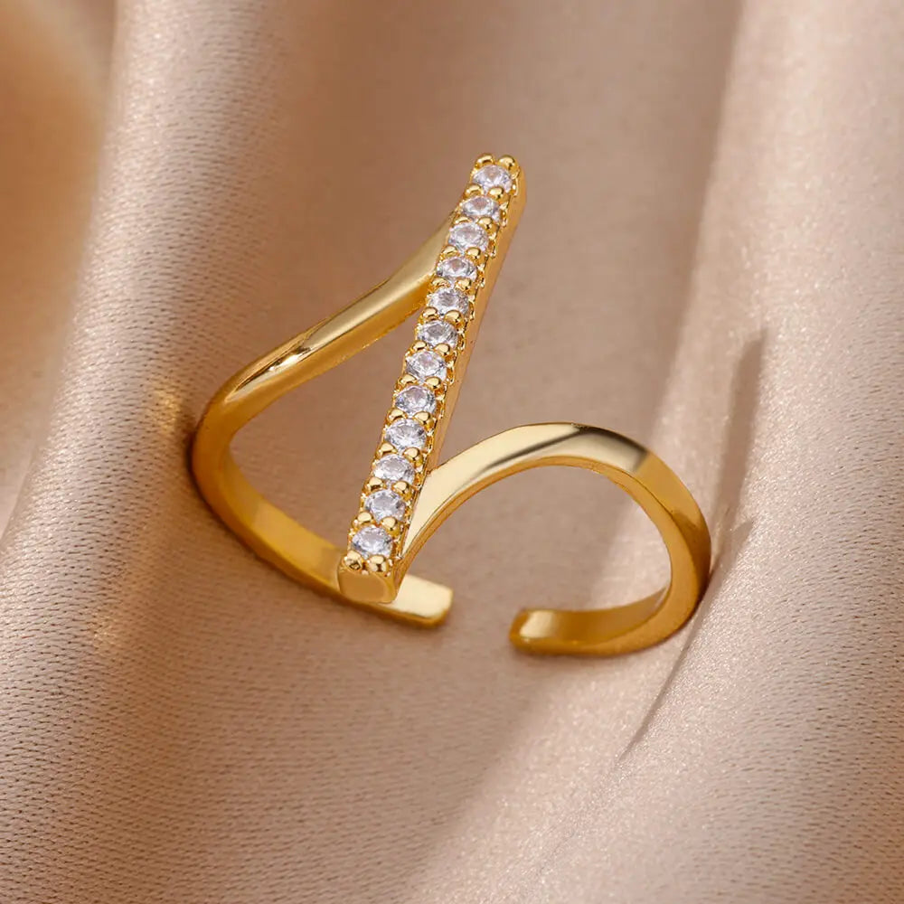 Geometric Rings Luxury