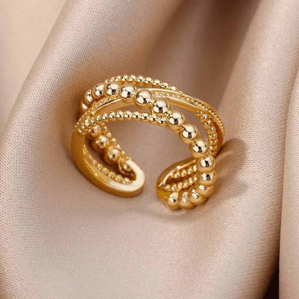 Geometric Rings Luxury