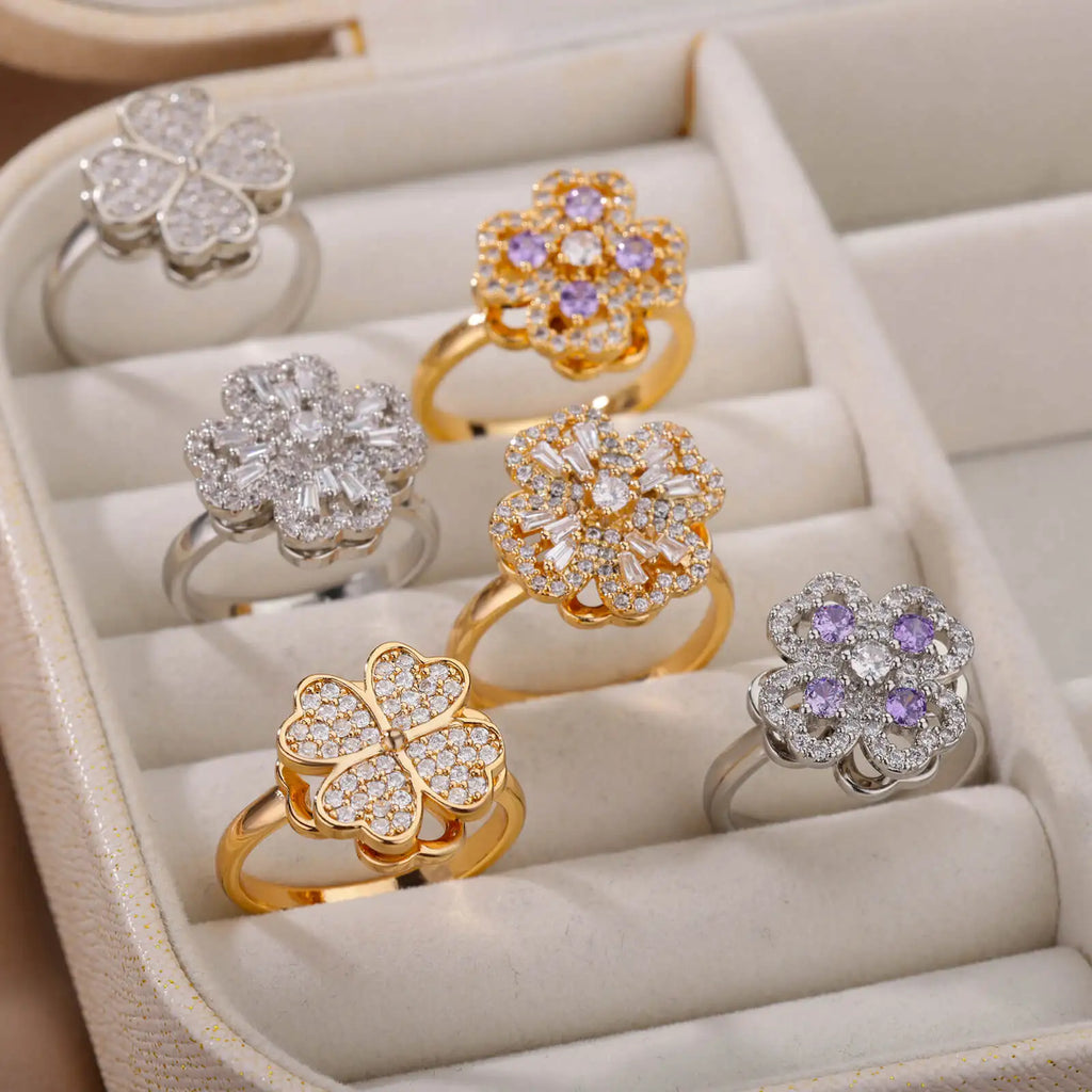 Clover Rings