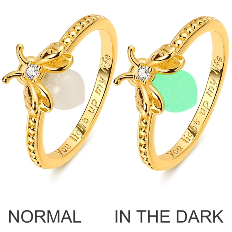 Luminous Firefly Ring