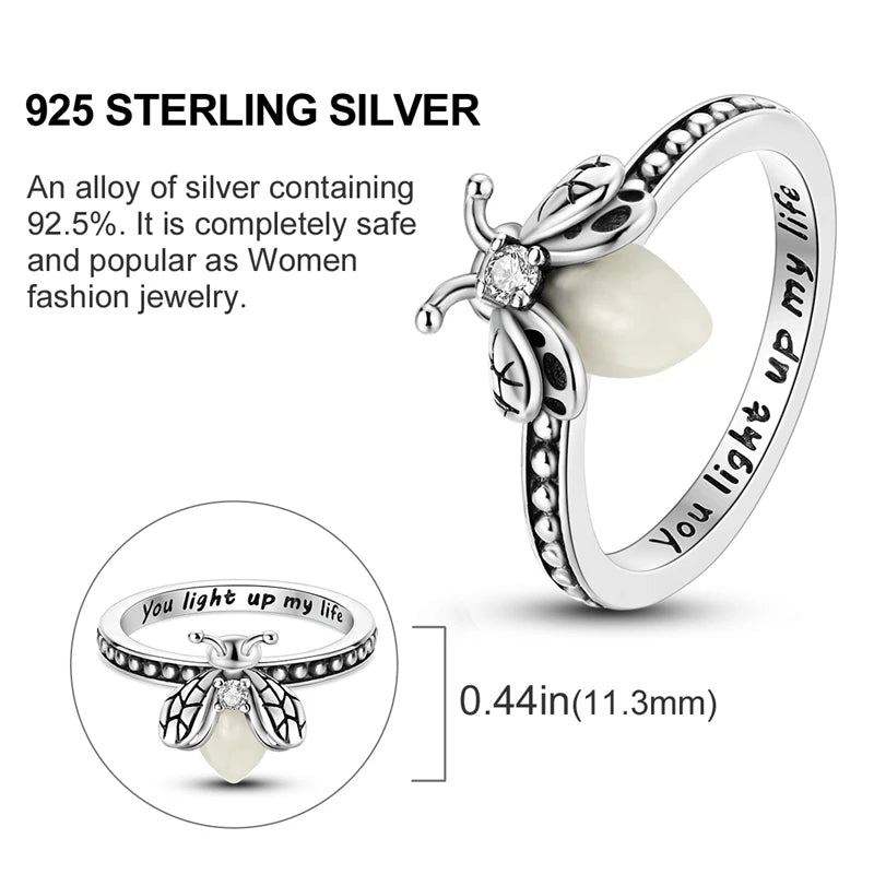 Luminous Firefly Ring