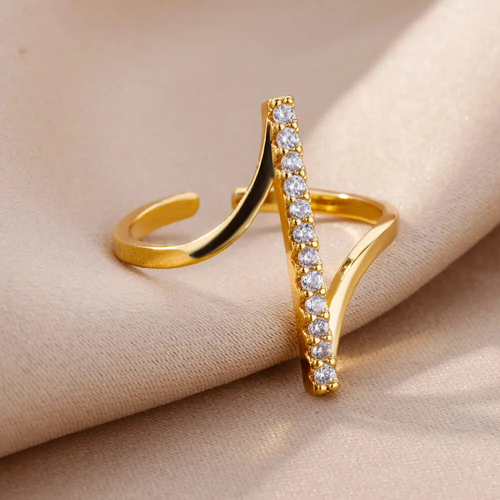 Geometric Rings Luxury