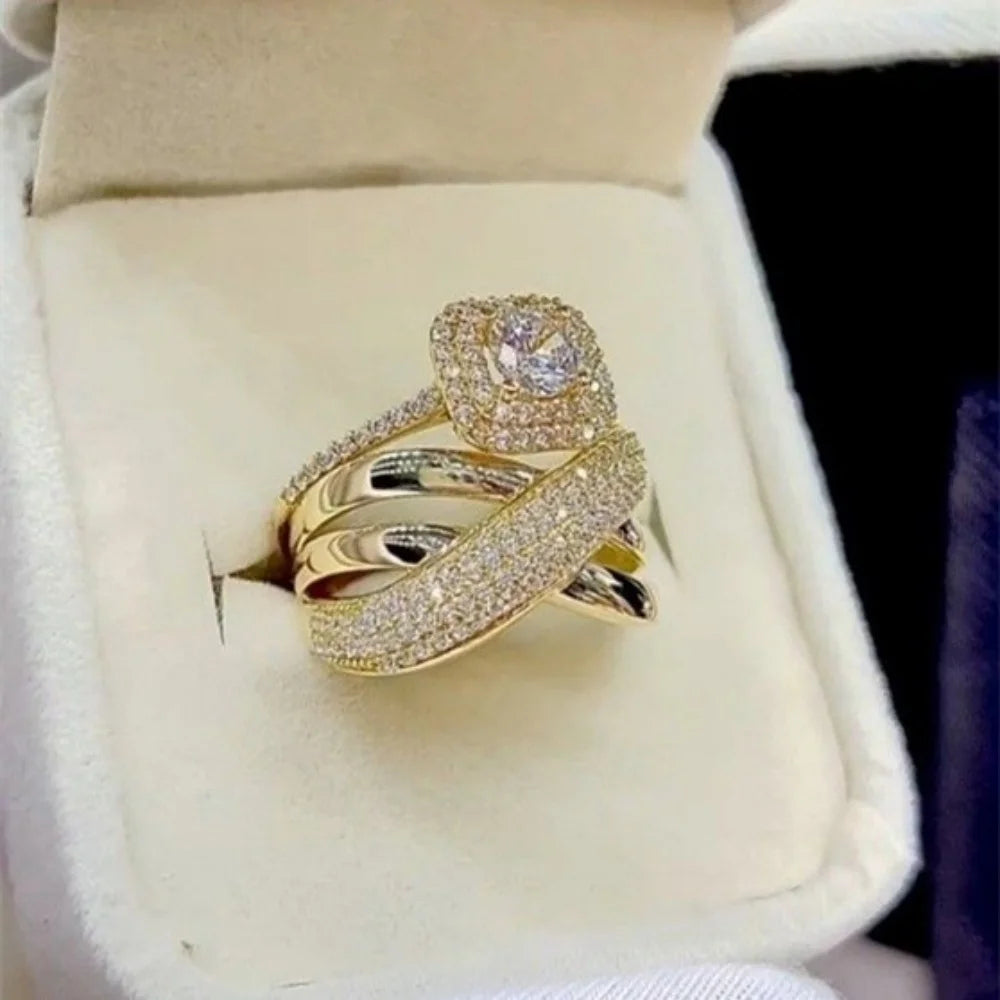 Luxury Female Ring Gold