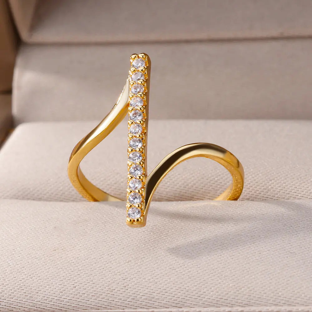 Geometric Rings Luxury