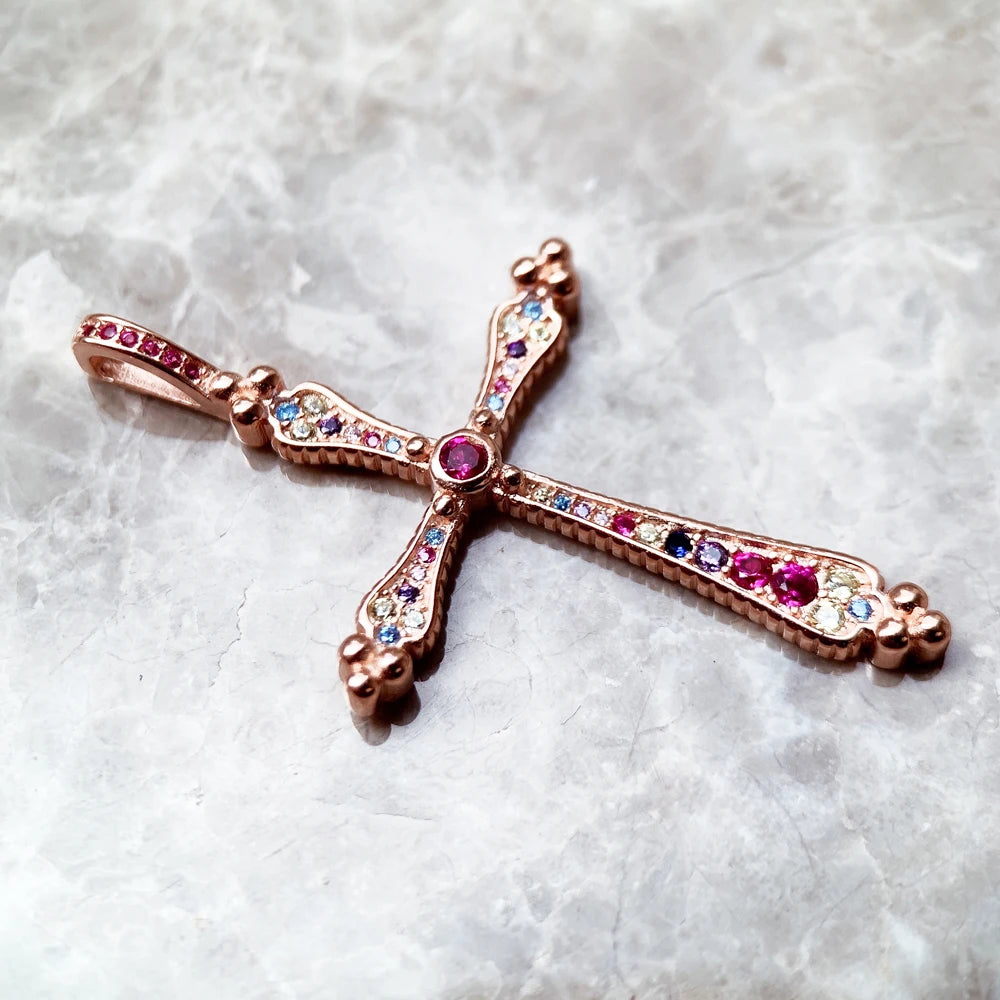 Sterling Silver Rose Gold