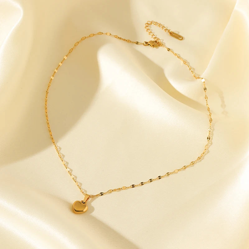 Heart Love Necklace Bracelets Earrings