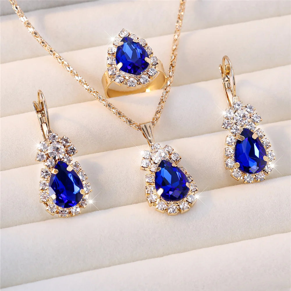 Luxury Female Women Blue Water