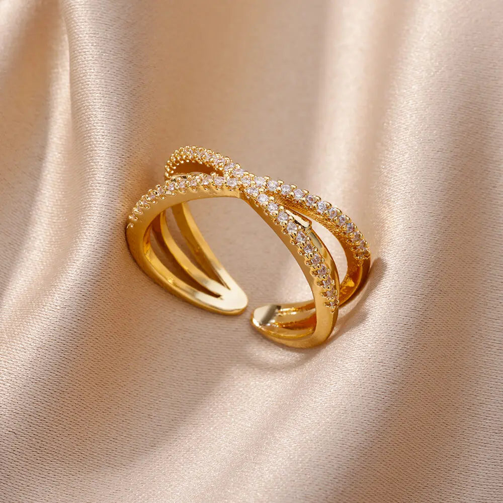 Geometric Rings Luxury