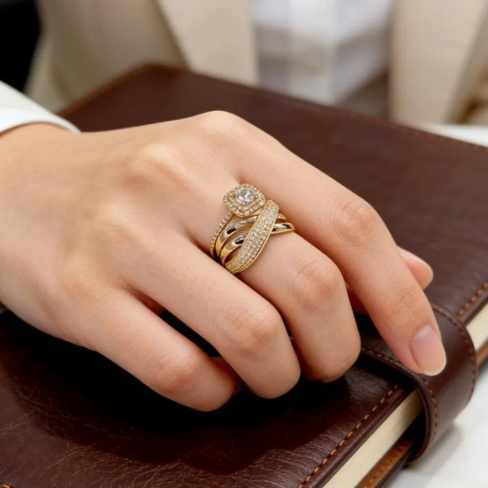 Luxury Female Ring Gold