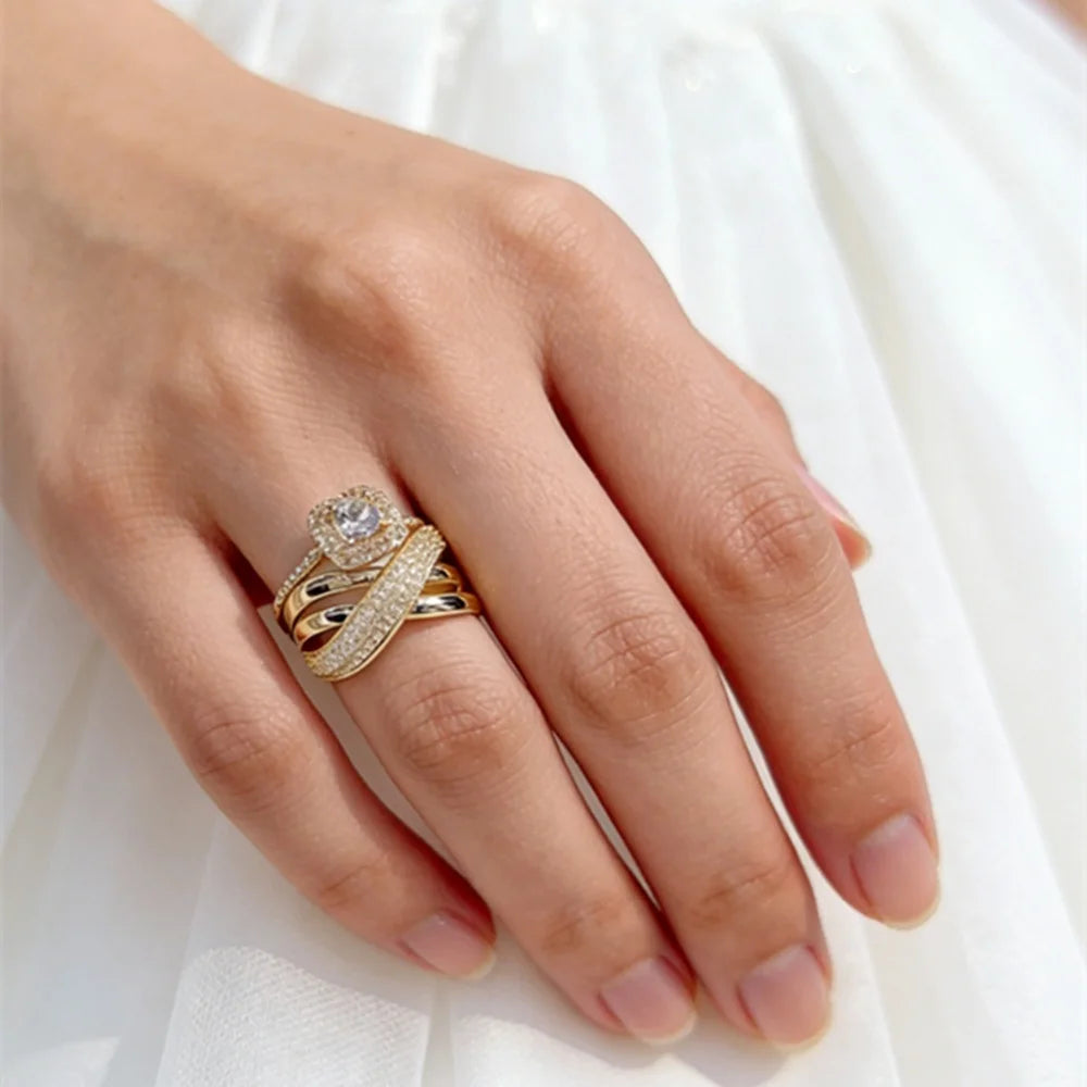 Luxury Female Ring Gold