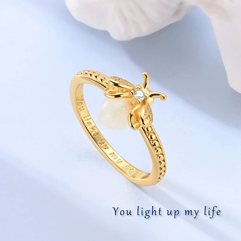 Luminous Firefly Ring