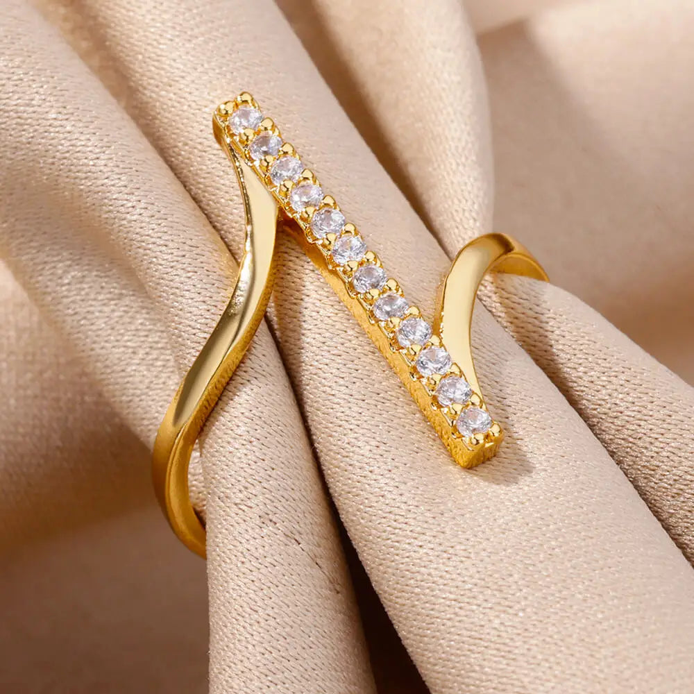 Geometric Rings Luxury